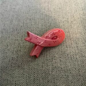 Nora Fleming Rare Breast Cancer Ribbon